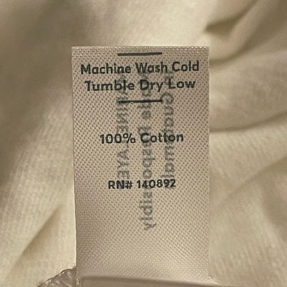 Marine Layer Men’s Vintage Heavy Slub Pocket Tee In Antique Cream Size Large NWT - Picture 5 of 7